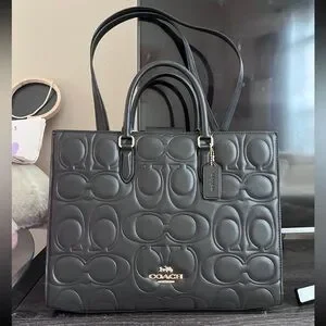 Cy672 Coach | Bags | Coach Maggie Tote Bag In Signature Leather Cy672 | Poshmark